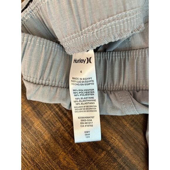 HURLEY Boy’s Two Pairs of 4-Way Stretch Hybrid Shorts / Size: 4 - Picture 11 of 14